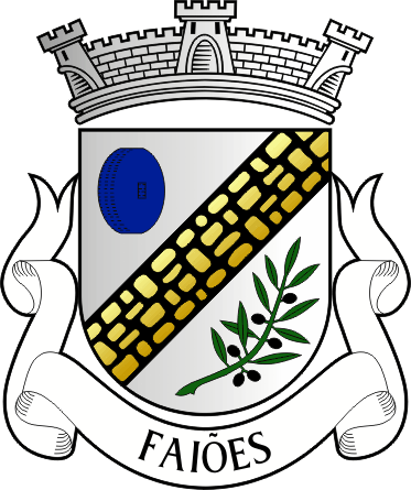 Brasão da freguesia de Faiões - Faiões civil parish, coat-of-arms