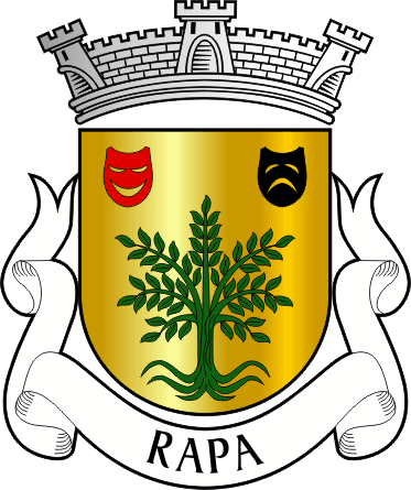 Brasão da antiga freguesia de Rapa - Rapa former civil parish, coat-of-arms