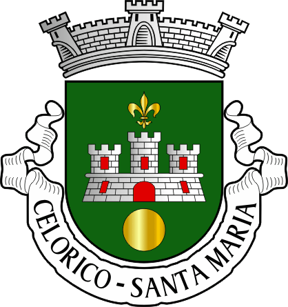 Brasão da antiga freguesia de Celorico (Santa Maria) - Celorico (Santa Maria) former civil parish, coat-of-arms Brasão da antiga freguesia de Celorico (Santa Maria) - Celorico (Santa Maria) former civil parish, coat-of-arms