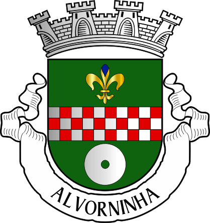 Brasão da freguesia de Alvorninha - Alvorninha civil parish, coat-of-arms