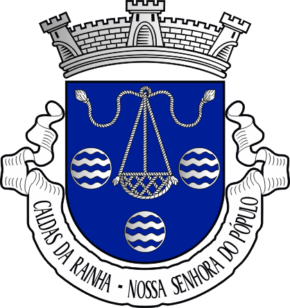 Brasão da antiga freguesia de Caldas da Rainha (Nossa Senhora do Pópulo) - Caldas da Rainha (Nossa Senhora do Pópulo) former civil parish, coat-of-arms
