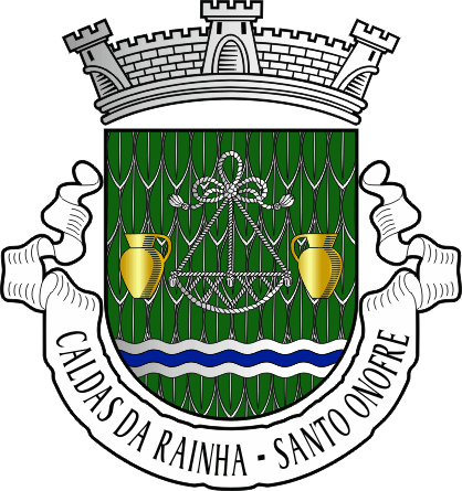 Brasão da antiga freguesia de Caldas da Rainha (Santo Onofre) - Caldas da Rainha (Santo Onofre) former civil parish, coat-of-arms