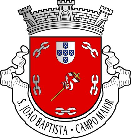 Brasão da freguesia de São João Baptista - São João Baptista civil parish, coat-of-arms Brasão da freguesia de São João Baptista - São João Baptista civil parish, coat-of-arms