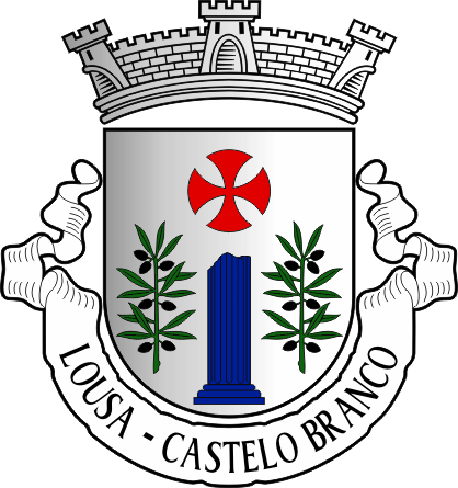 Brasão da antiga freguesia de Lousa - Lousa former civil parish, coat-of-arms
