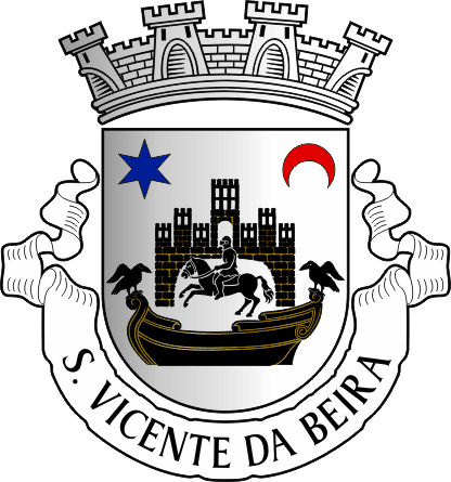 Brasão da freguesia de São Vicente da Beira - São Vicente da Beira civil parish, coat-of-arms Brasão da freguesia de São Vicente da Beira - São Vicente da Beira civil parish, coat-of-arms