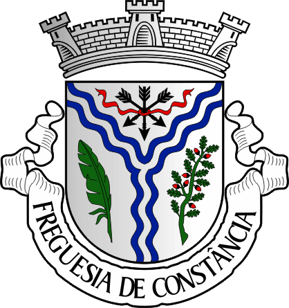 Brasão da freguesia de Constância - Constância civil parish, coat-of-arms
