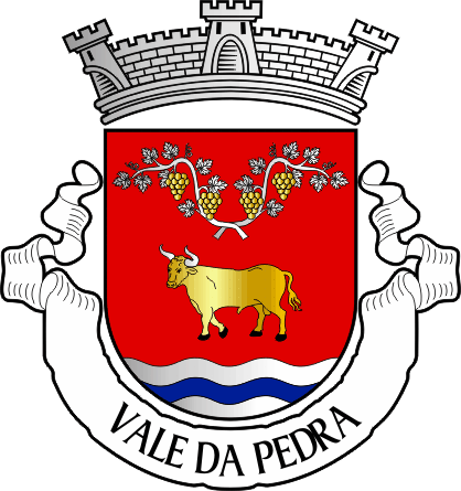 Brasão da freguesia de Vale da Pedra - Vale da Pedra civil parish, coat-of-arms Brasão da freguesia de Vale da Pedra - Vale da Pedra civil parish, coat-of-arms