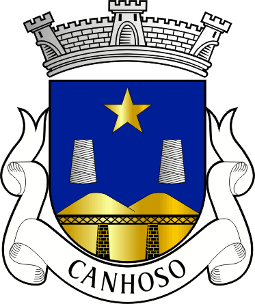 Brasão da antiga freguesia de Canhoso - Canhoso former civil parish, coat-of-arms