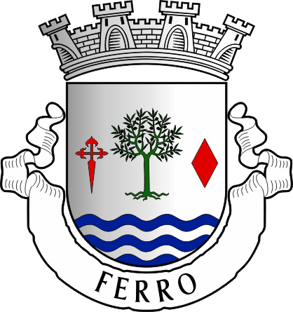 Brasão da freguesia de Ferro - Ferro civil parish, coat-of-arms