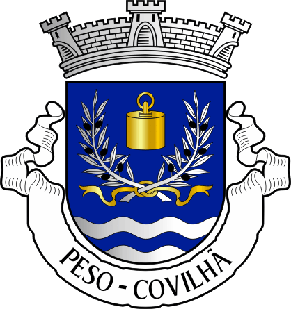 Brasão da antiga freguesia de Peso - Peso former civil parish, coat-of-arms Brasão da antiga freguesia de Peso - Peso former civil parish, coat-of-arms