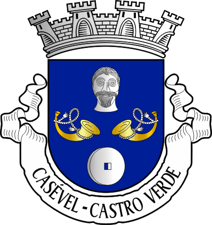 Brasão da antiga freguesia de Casével - Casével former civil parish, coat-of-arms