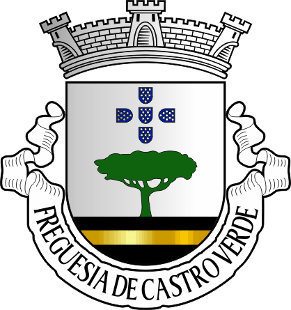 Brasão da antiga freguesia de Castro Verde - Castro Verde former civil parish, coat-of-arms Brasão da antiga freguesia de Castro Verde - Castro Verde former civil parish, coat-of-arms