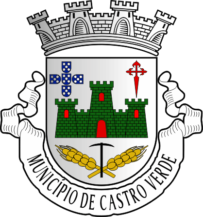 Brasão do Município de Castro Verde - Castro Verde municipal coat-of-arms
