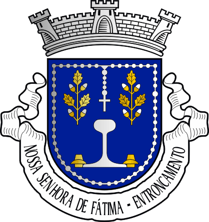 Brasão da freguesia de Nossa Senhora de Fátima - Nossa Senhora de Fátima civil parish, coat-of-arms