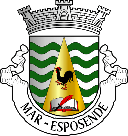 Brasão da antiga freguesia de Mar - Mar former civil parish, coat-of-arms Brasão da antiga freguesia de Mar - Mar former civil parish, coat-of-arms