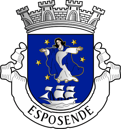Brasão do Município de Esposende - Esposende municipal coat-of-arms