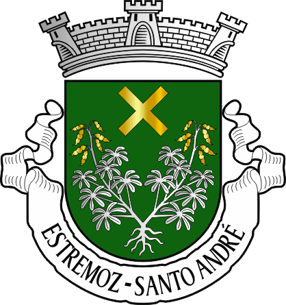Brasão da antiga freguesia de Estremoz (Santo André) - Estremoz (Santo André) former civil parish, coat-of-arms