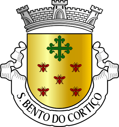 Brasão da antiga freguesia de São Bento do Cortiço - São Bento do Cortiço former civil parish, coat-of-arms