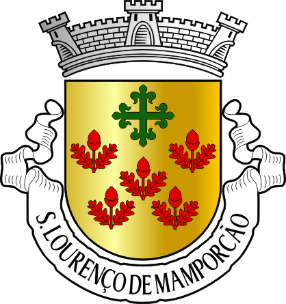 Brasão da antiga freguesia de São Lourenço de Mamporcão - São Lourenço de Mamporcão former civil parish, coat-of-arms
