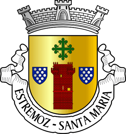 Brasão da antiga freguesia de Estremoz (Santa Maria) - Estremoz (Santa Maria) former civil parish, coat-of-arms