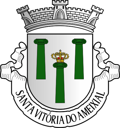 Brasão da antiga freguesia de Santa Vitória do Ameixial - Santa Vitória do Ameixial former civil parish, coat-of-arms