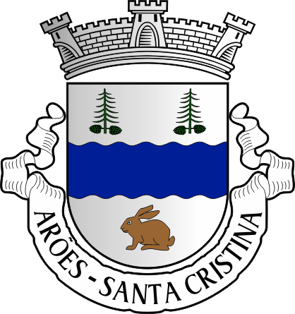 Brasão da freguesia de Arões (Santa Cristina) - Arões (Santa Cristina) civil parish, coat-of-arms