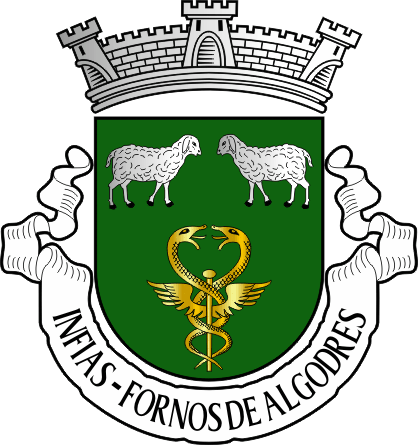 Brasão da freguesia de Infias - Infias civil parish, coat-of-arms
