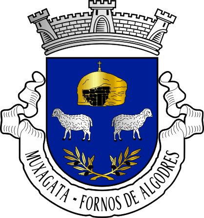 Brasão da freguesia de Muxagata - Muxagata civil parish, coat-of-arms
