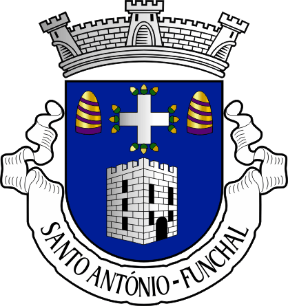 Brasão da freguesia de Santo António - Santo António civil parish, coat-of-arms Brasão da freguesia de Santo António - Santo António civil parish, coat-of-arms