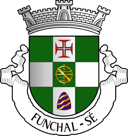 Brasão da freguesia de Funchal (Sé) - Funchal (Sé) civil parish, coat-of-arms