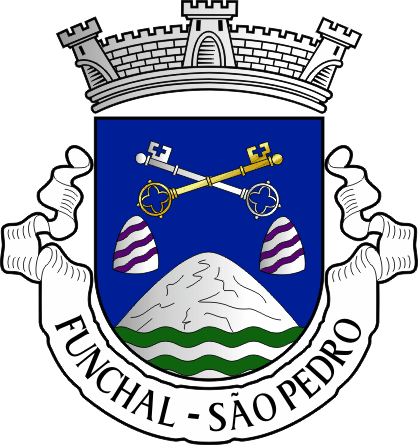 Brasão da freguesia do Funchal (São Pedro) - Funchal (São Pedro) civil parish, coat-of-arms