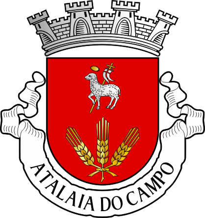 Brasão da antiga freguesia de Atalaia do Campo - Atalaia do Campo former civil parish, coat-of-arms