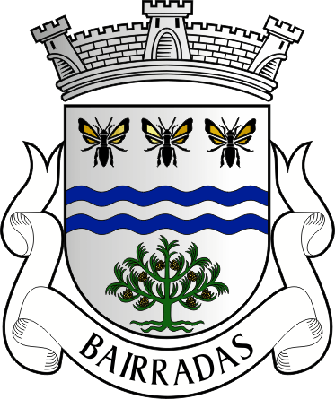 Brasão da antiga freguesia de Bairradas - Bairradas former civil parish, coat-of-arms