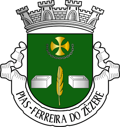 Brasão da antiga freguesia de Pias - Pias former civil parish, coat-of-arms
