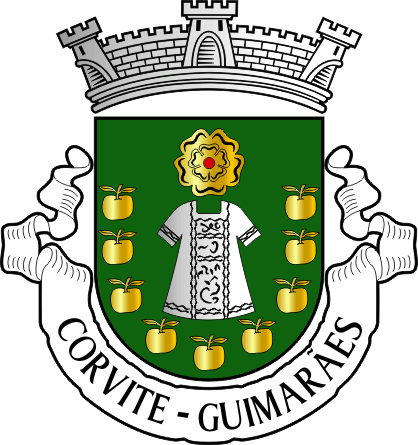 Brasão da antiga freguesia de Corvite - Corvite former civil parish, coat-of-arms