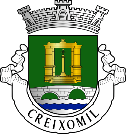 Brasão da freguesia de Creixomil - Creixomil civil parish, coat-of-arms