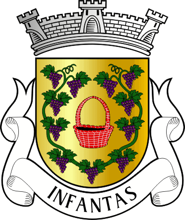 Brasão da freguesia de Infantas - Infantas civil parish, coat-of-arms