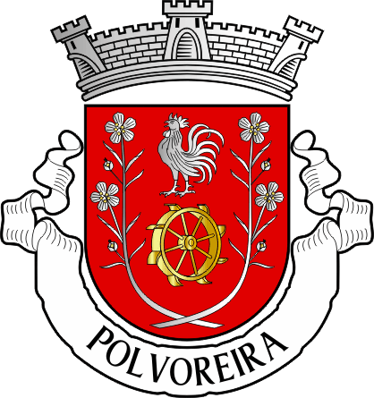 Brasão da freguesia de Polvoreira - Polvoreira civil parish, coat-of-arms