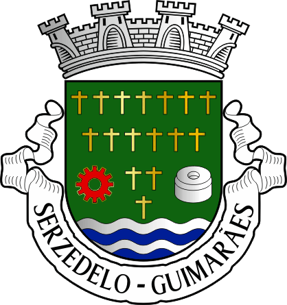 Brasão da freguesia de Serzedelo - Serzedelo civil parish, coat-of-arms