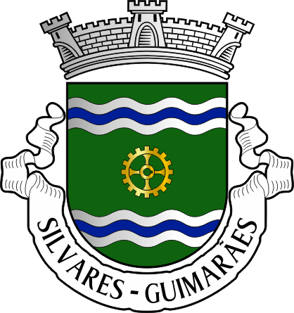 Brasão da freguesia de Silvares - Silvares civil parish, coat-of-arms