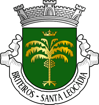 Brasão da antiga freguesia de Briteiros (Santa Leocádia) - Briteiros (Santa Leocádia) former civil parish, coat-of-arms Brasão da antiga freguesia de Briteiros (Santa Leocádia) - Briteiros (Santa Leocádia) former civil parish, coat-of-arms