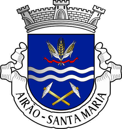 Brasão da antiga freguesia de Airão (Santa Maria) - Airão (Santa Maria) former civil parish, coat-of-arms