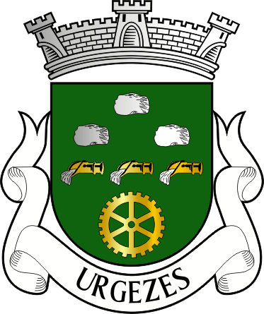 Brasão da freguesia de Urgezes - Urgezes civil parish, coat-of-arms