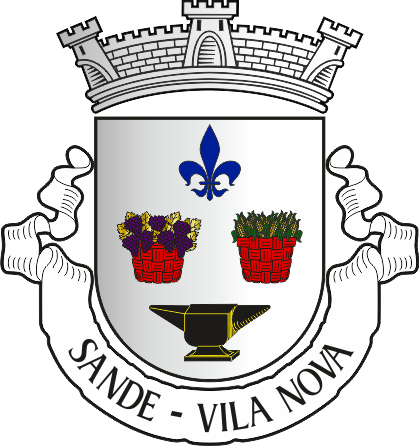 Brasão da antiga freguesia de Sande (Vila Nova) - Sande (Vila Nova) former civil parish, coat-of-arms