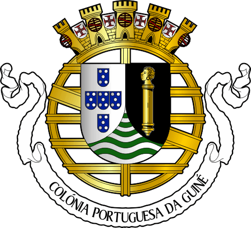 Brasão da colónia da Guiné - Portuguese Guinea colony coat-of-arms