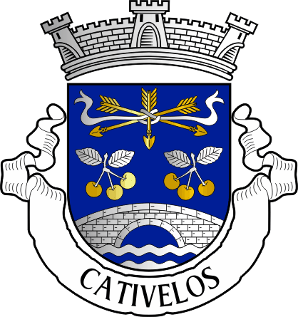 Brasão da freguesia de Cativelos - Cativelos civil parish, coat-of-arms