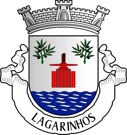Brasão da antiga freguesia de Lagarinhos - Lagarinhos former civil parish, coat-of-arms Brasão da antiga freguesia de Lagarinhos - Lagarinhos former civil parish, coat-of-arms