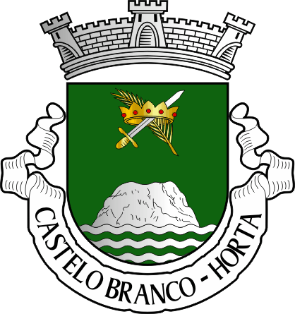 Brasão da freguesia de Castelo Branco - Castelo Branco civil parish, coat-of-arms