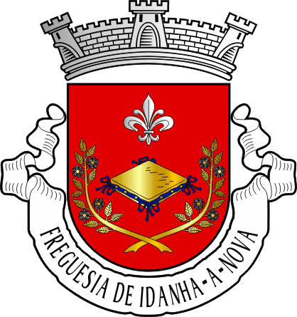 Brasão da antiga freguesia de Idanha-a-Nova - Idanha-a-Nova former civil parish, coat-of-arms