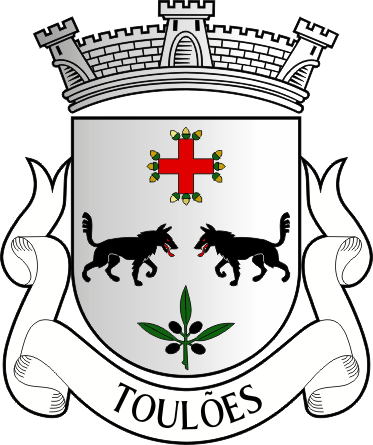 Brasão da freguesia de Toulões - Toulões civil parish, coat-of-arms